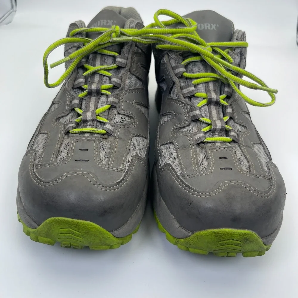 Worx‎ by Red Wing 5111 Women's Size 10W Carbide Athletic Safety Toe Shoes Gray